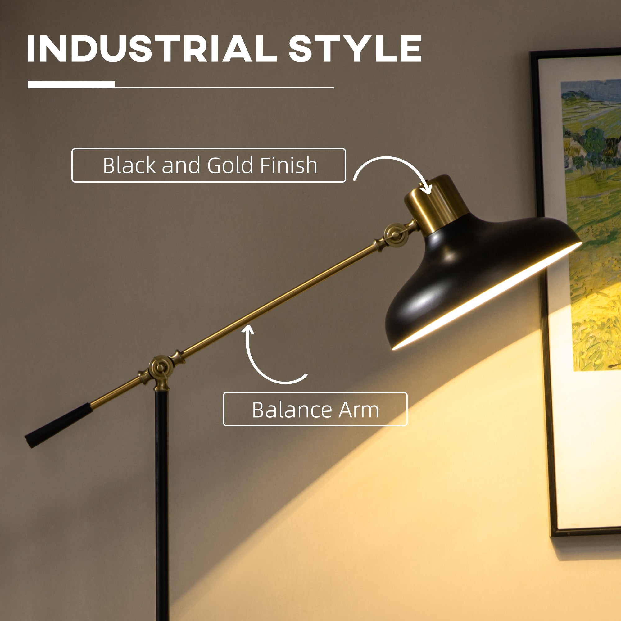 Adjustable Floor Lamps for Living Room