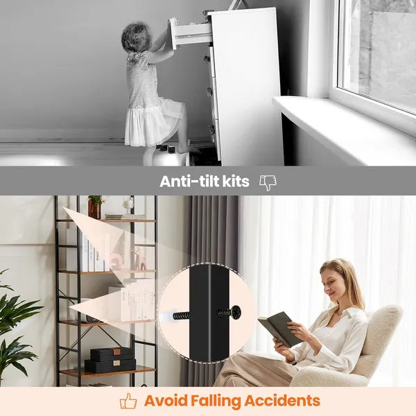 5 Tiers Bookshelf, Classically Modern Book Shelf, Book Rack, Storage Rack Shelves In Living Room&Home&Office