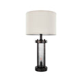 Table Lamps Set Of 2 Farmhouse Bedside Nightstand Lamps With USB Ports,Desk Lamp