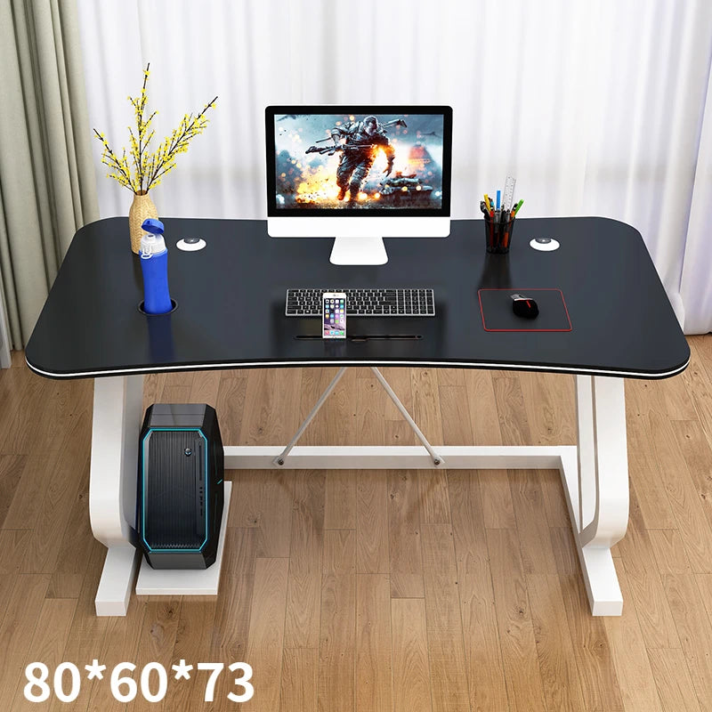 Office Work Desk desktop Computer Gamer Desk Bedroom Room Desks Simple Modern Bedroom Students Learn to Write and Store Desk