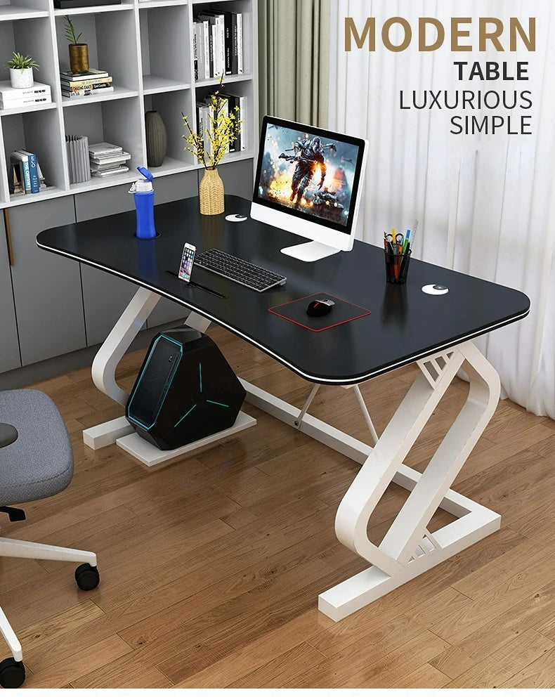 Office Work Desk desktop Computer Gamer Desk Bedroom Room Desks Simple Modern Bedroom Students Learn to Write and Store Desk